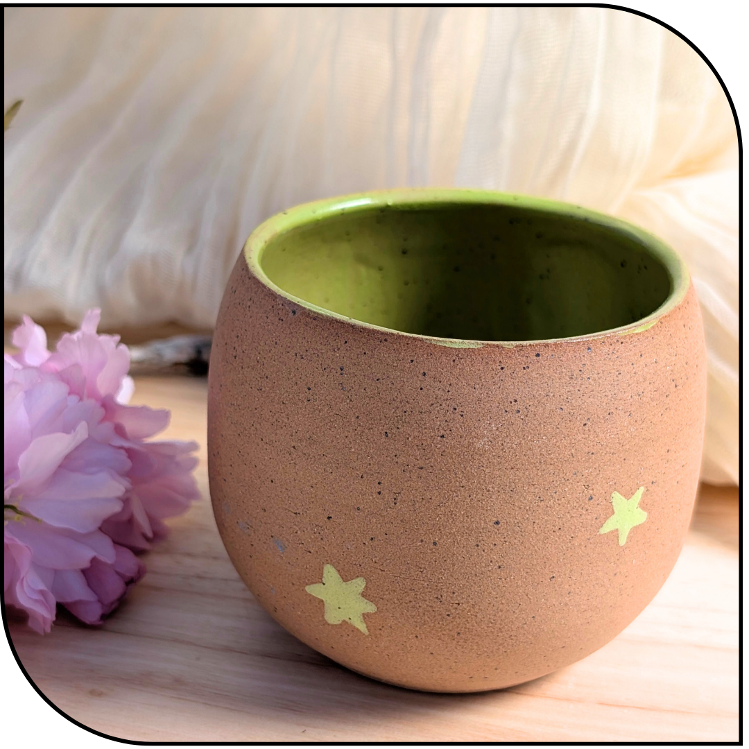 Ceramic Caterpillar Cup