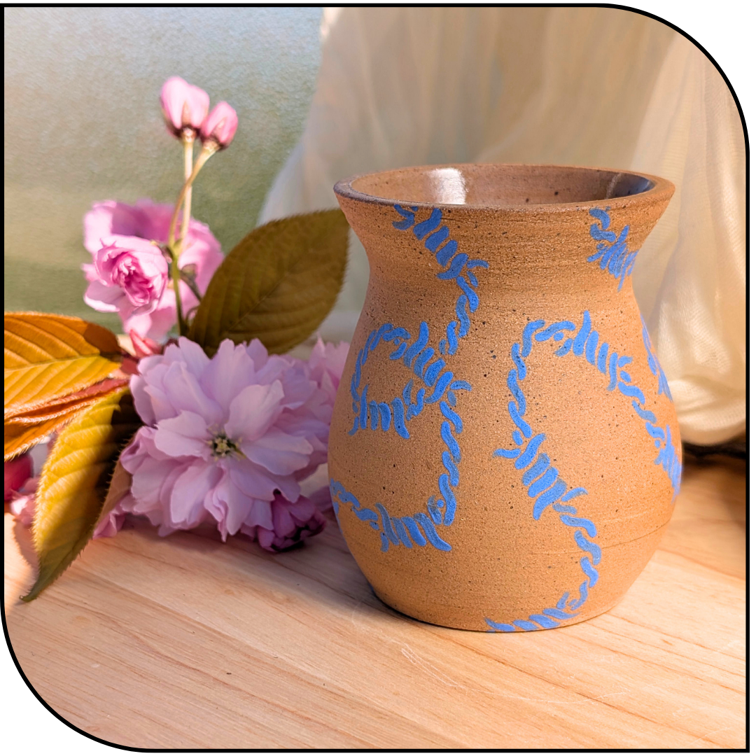 Ceramic Barbwire Vase