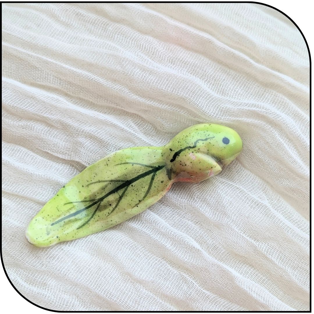 Ceramic Mini Tadpole Figurine
