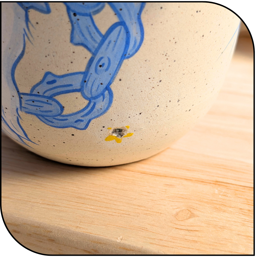 Ceramic Rabbit Star Vase -SECONDS