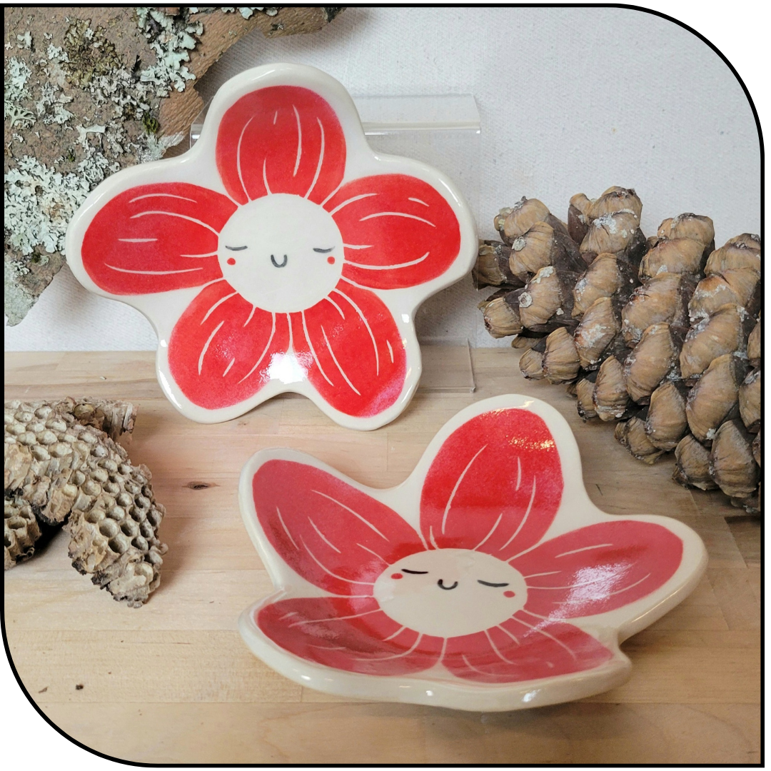 Lazy Daisy Plates