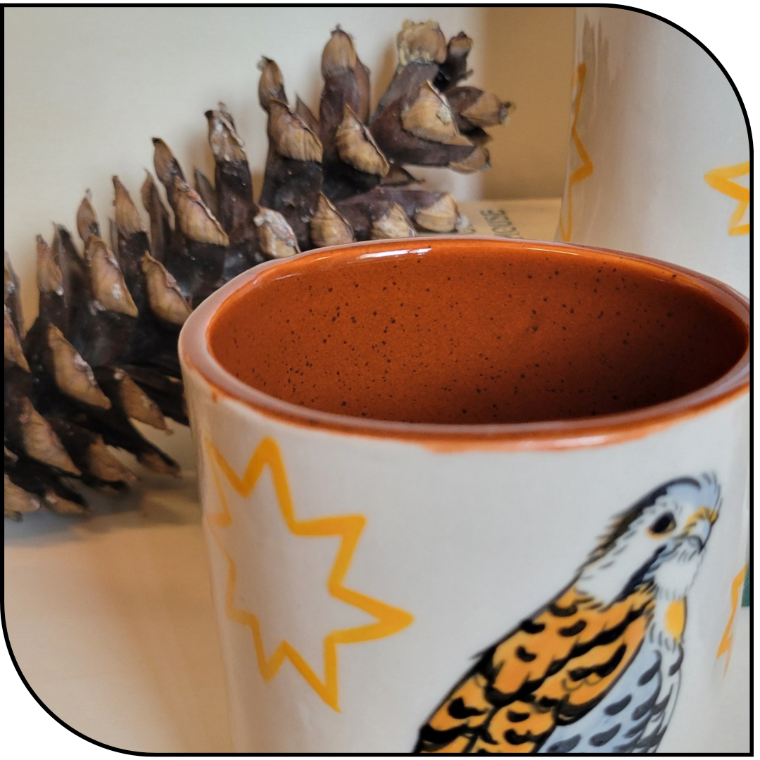 Starry Kestral Cup / Vase
