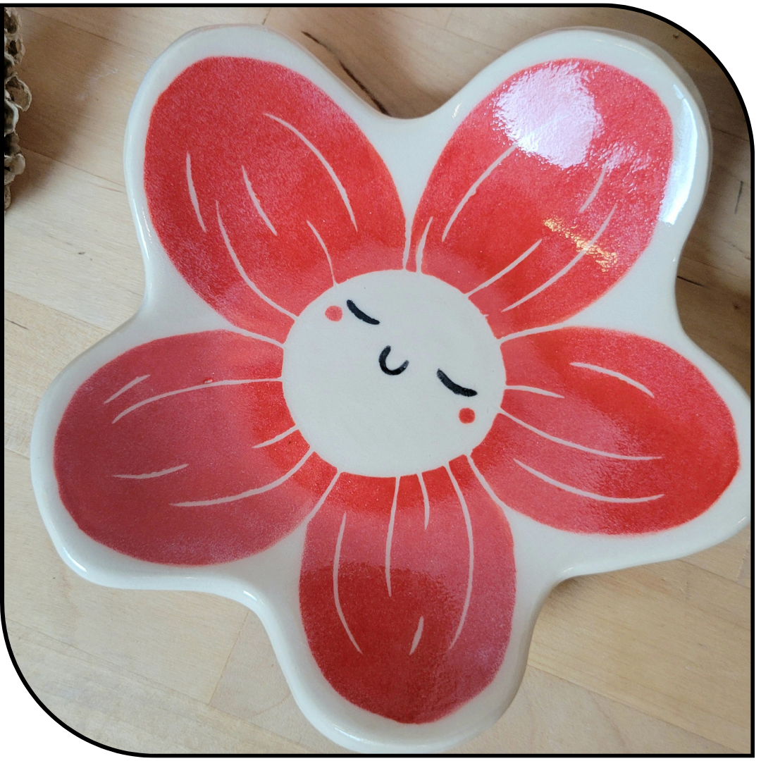 Lazy Daisy Plates