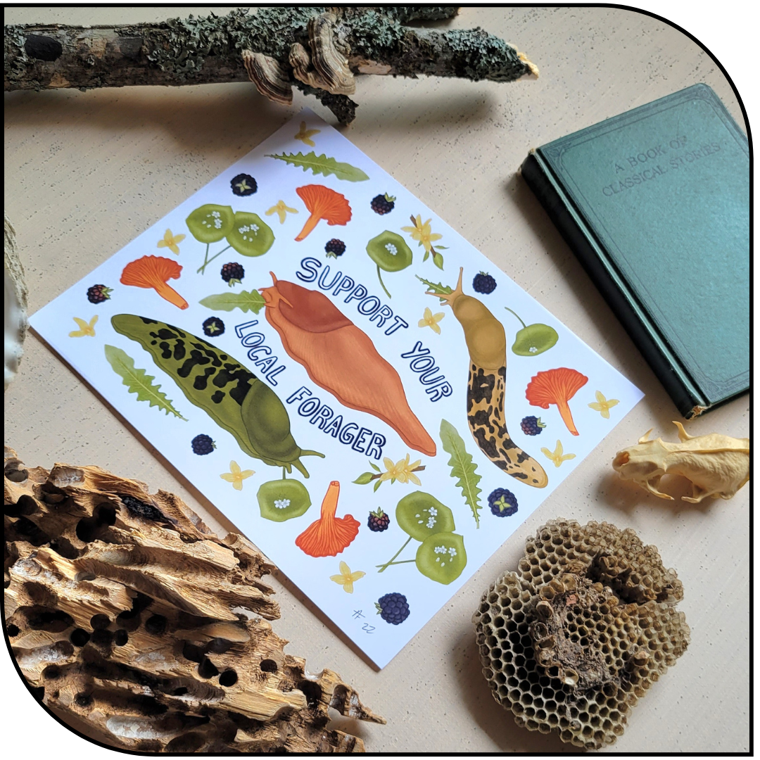 Forager Art Print