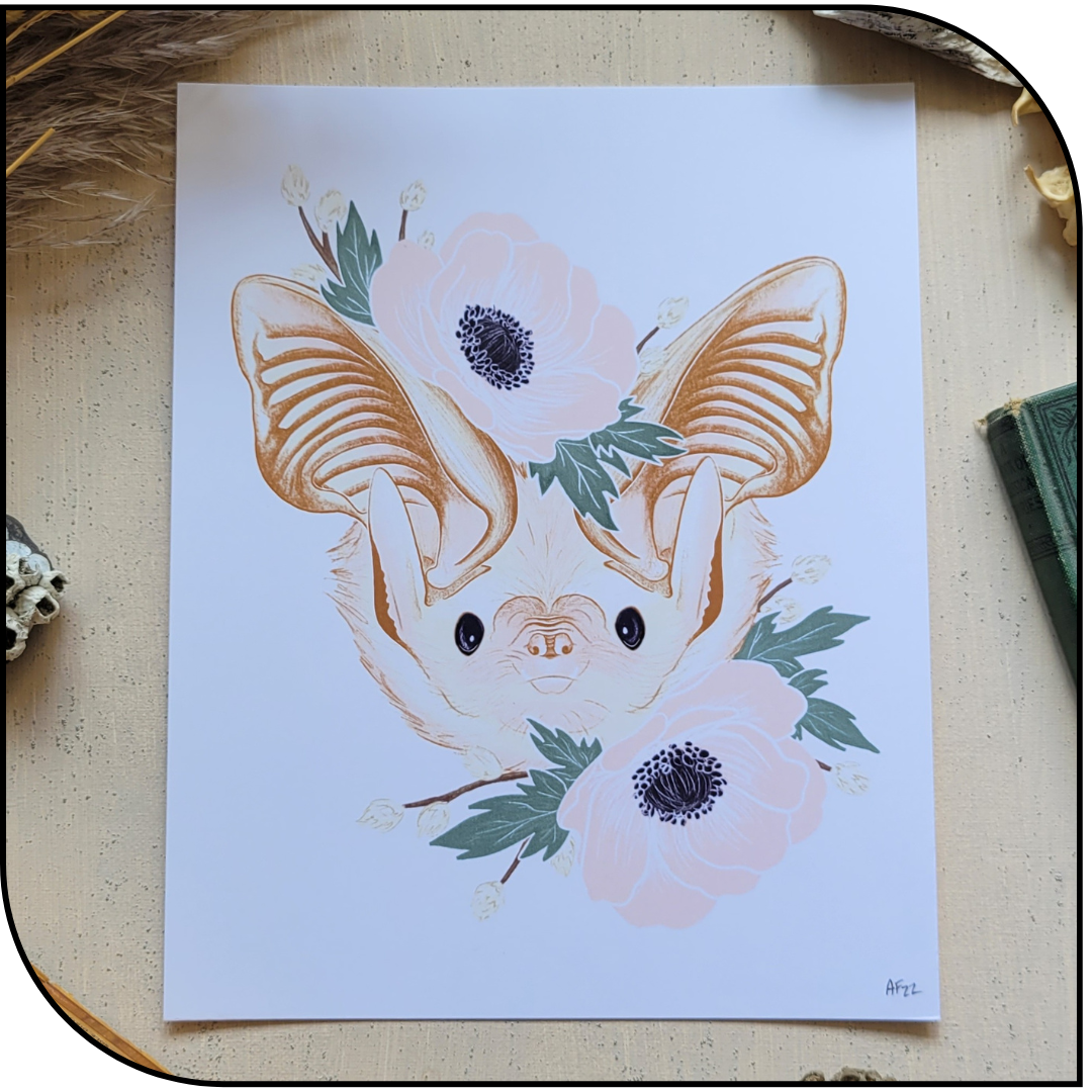 Bat Art Print