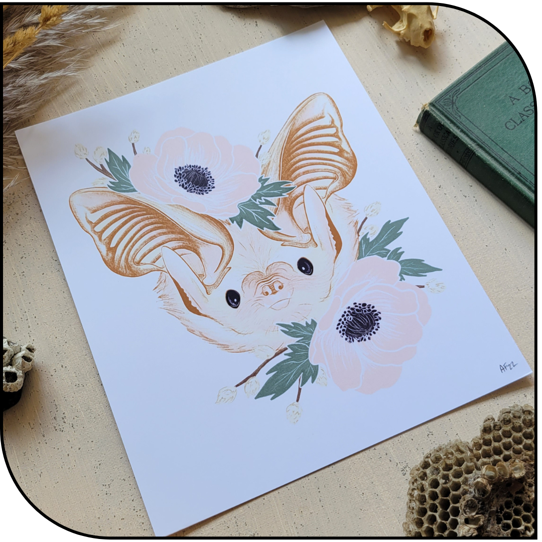 Bat Art Print