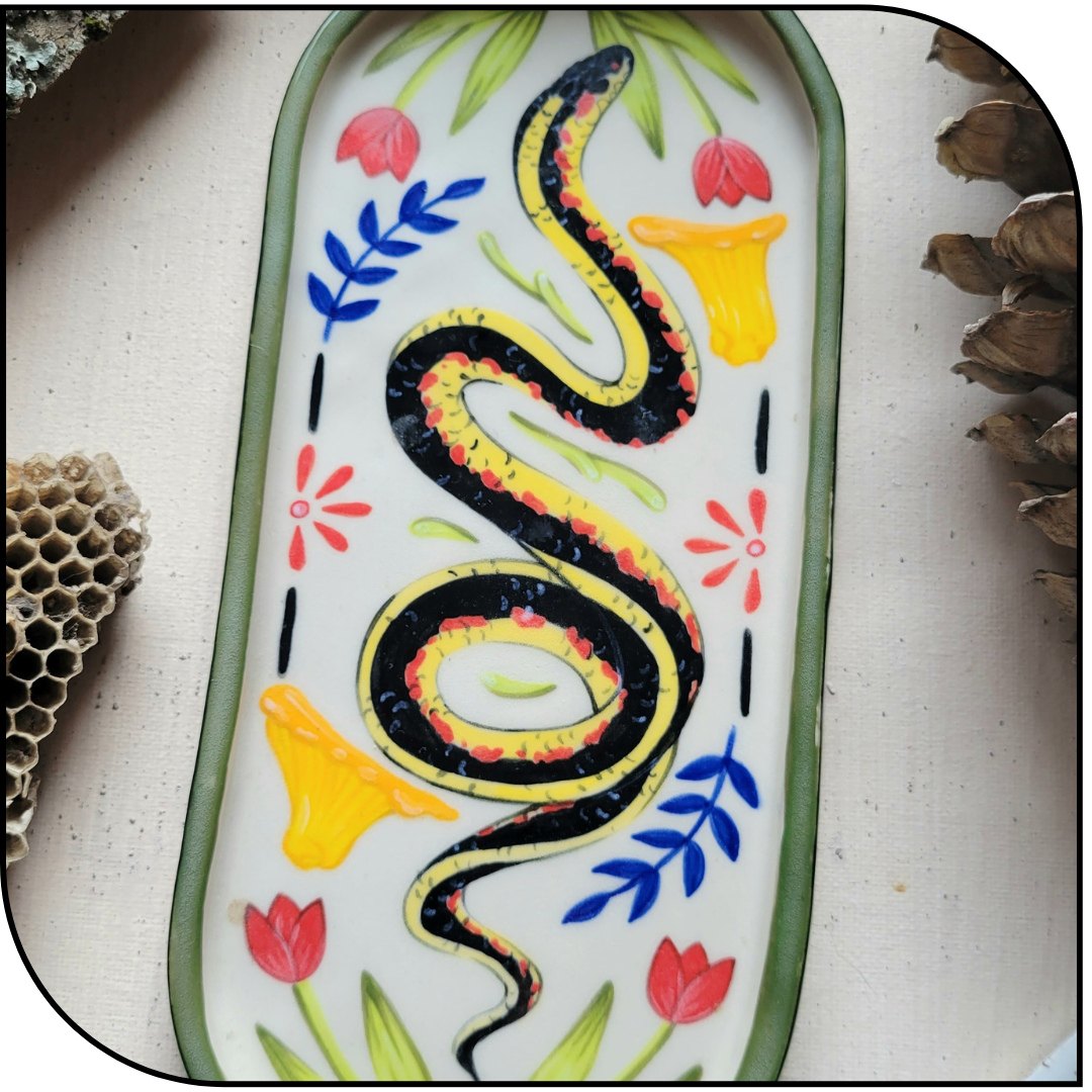 Garter Snake Platter