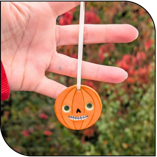 Over The Garden Wall Ceramic Series - Enoch grinning mini wall hanging