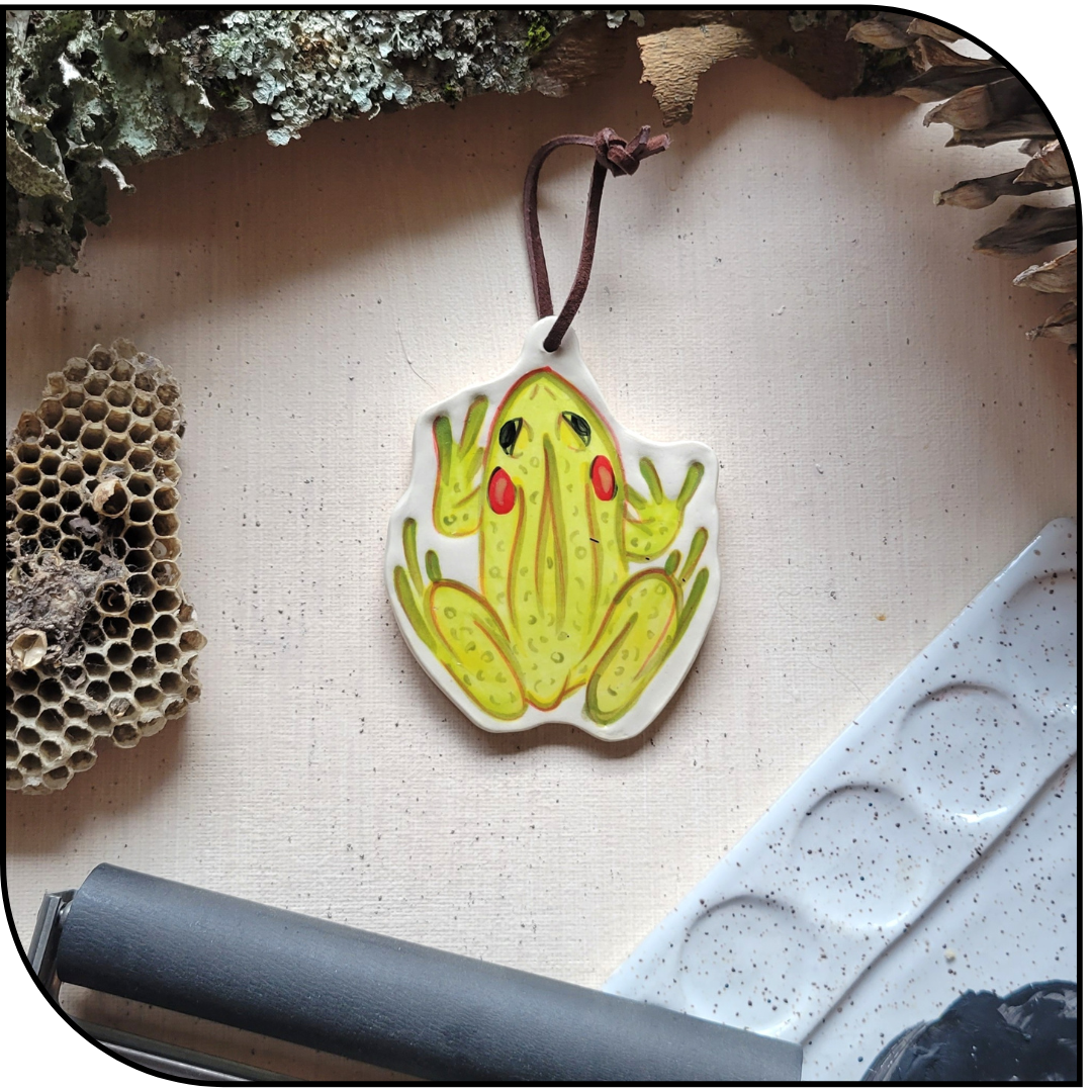 Froggo Wall Hanging / Ornament
