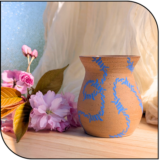Ceramic Barbwire Vase
