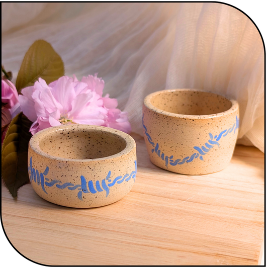 Ceramic Mini Barbwire Pots