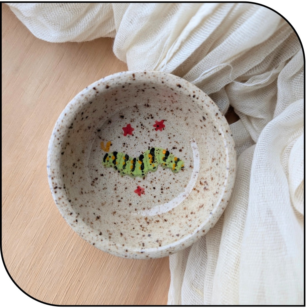 Ceramic Mini Caterpillar Bowl