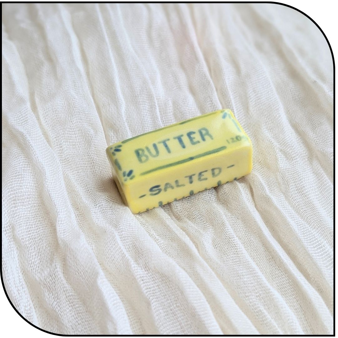 Ceramic Mini Butter Figurine
