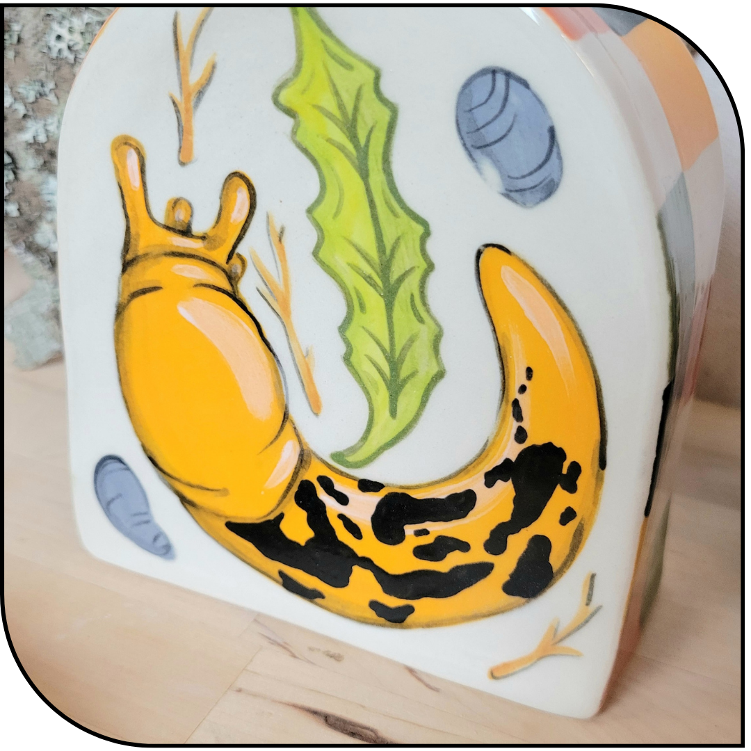 Banana Slug Large Vase