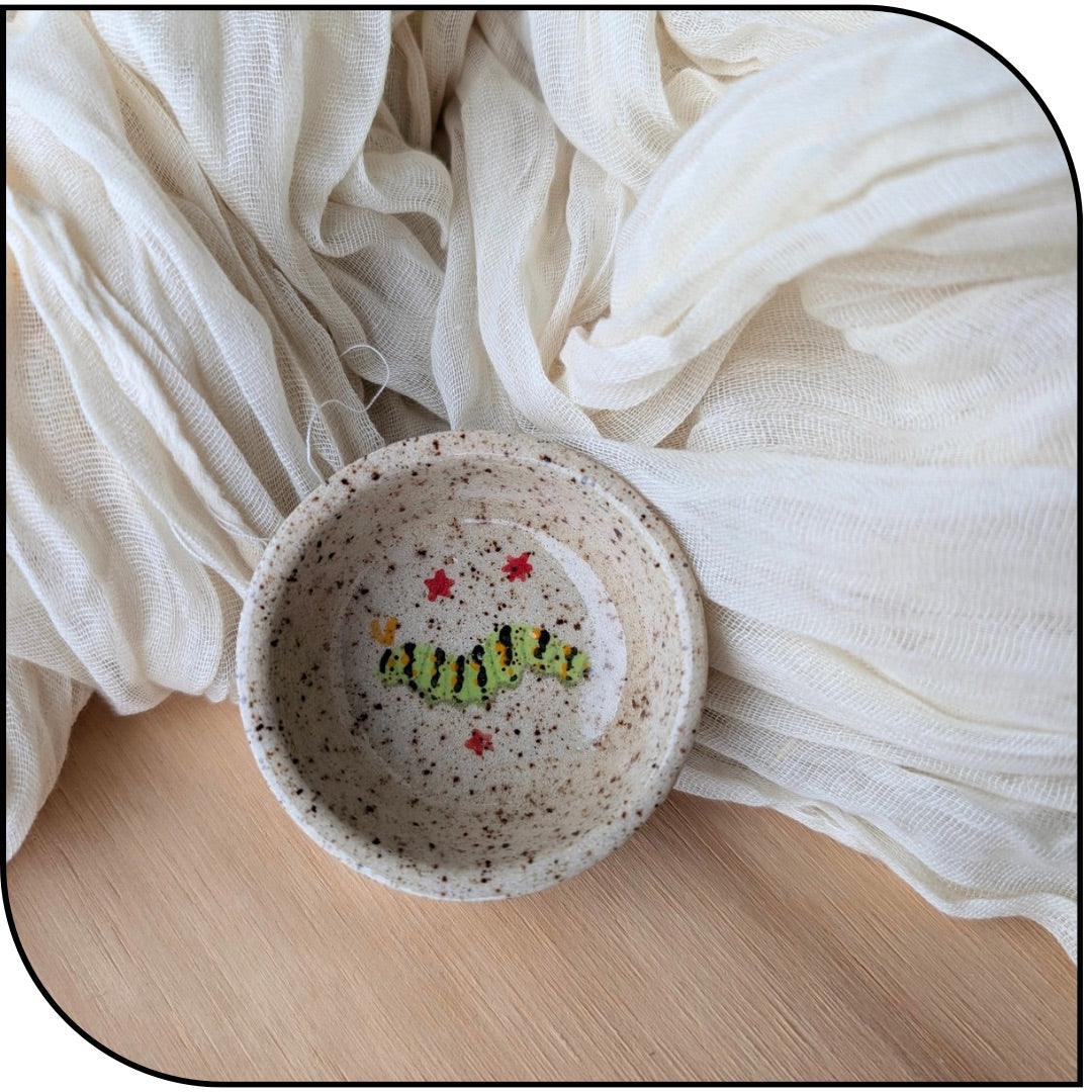 Ceramic Mini Caterpillar Bowl