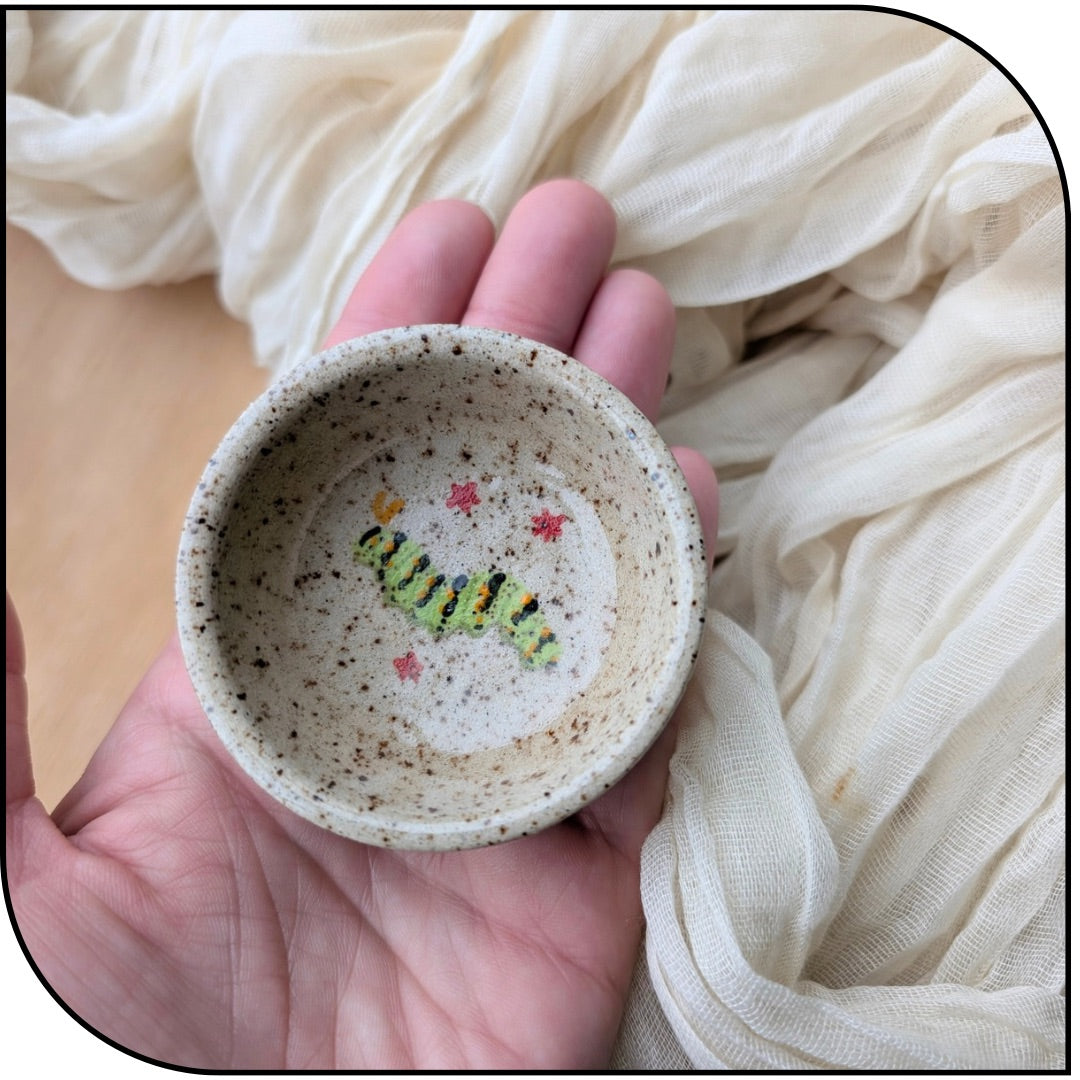 Ceramic Mini Caterpillar Bowl