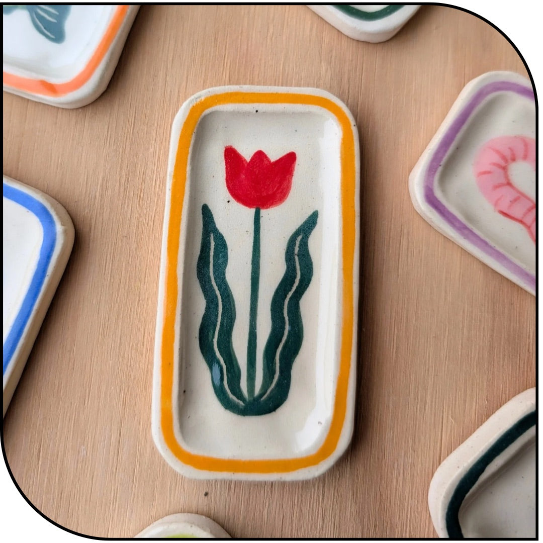 Ceramic Mini Dishes - Multiple Designs