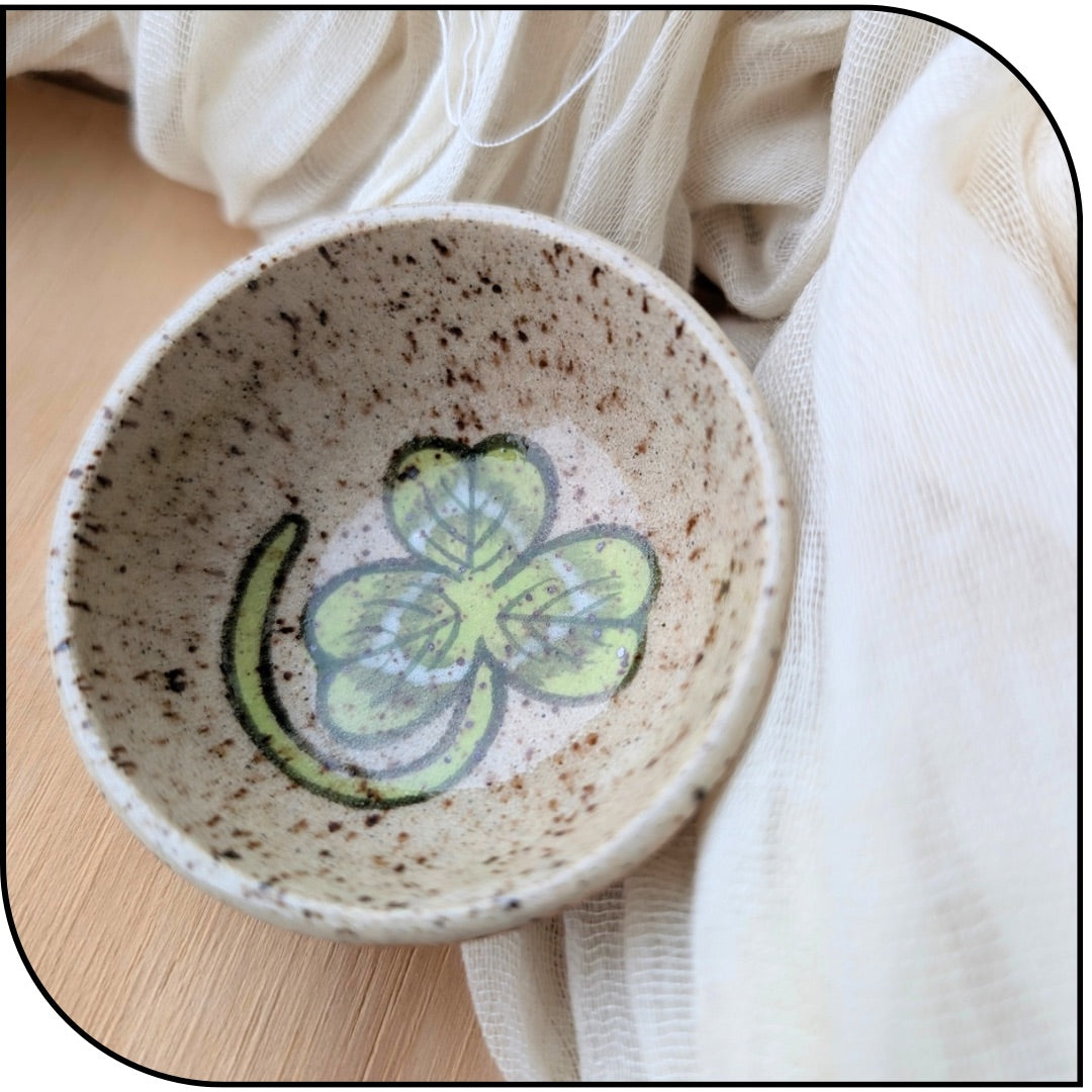 Ceramic Mini Clover Bowl