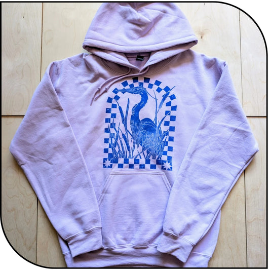 *PRE ORDER* Cattails Hand Printed Hoodie