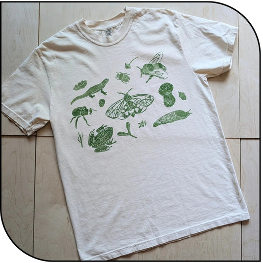 *PRE ORDER* Forest Hand Printed T shirt