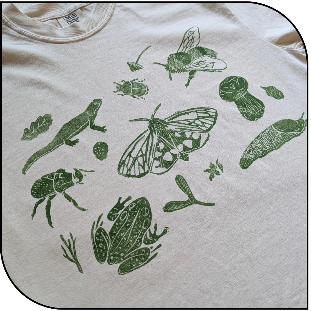 *PRE ORDER* Forest Hand Printed T shirt