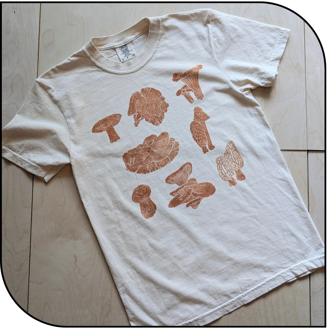 *PRE ORDER* Mushie Hand Printed T shirt