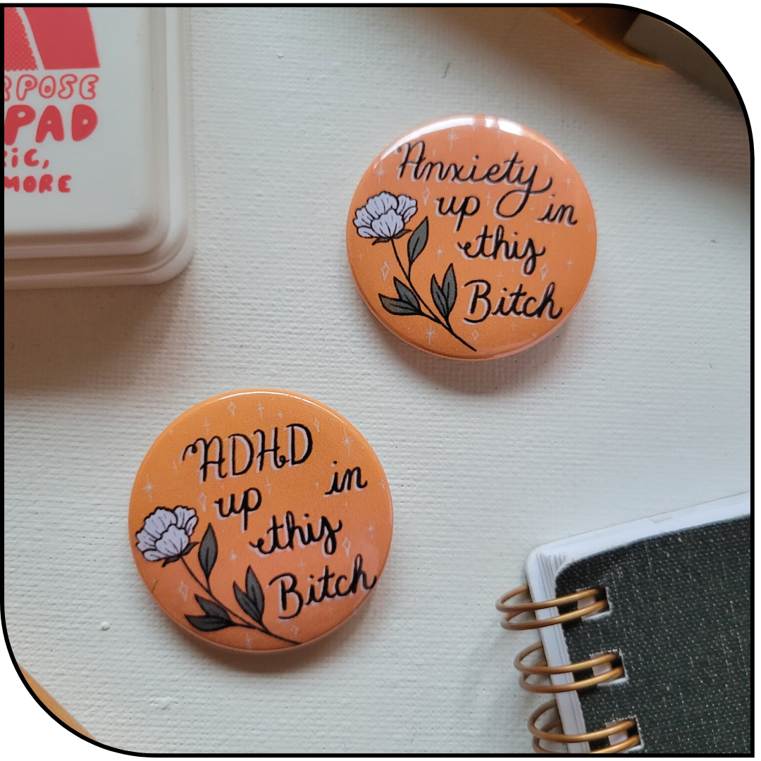 ANXIETY / ADHD BUTTONS